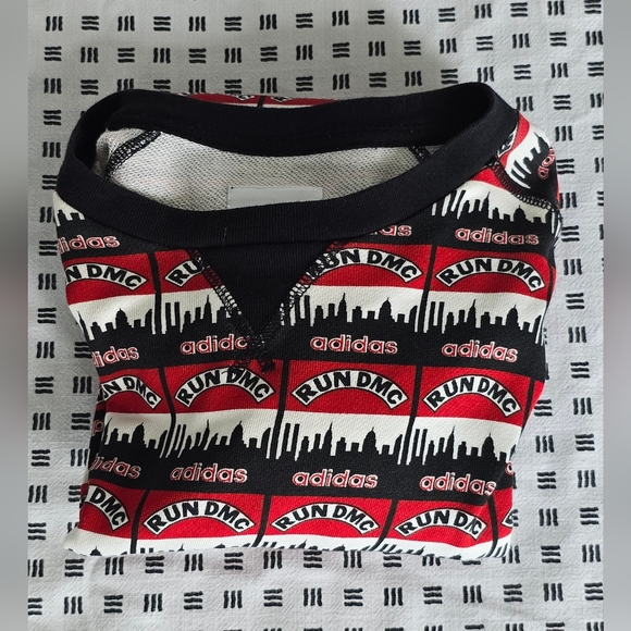 Rare Vintage Adidas Originals x Run DMC Men's Crew Neck Sweatshirt - Picture 5 of 5